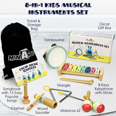 MINIARTIS tambourine for kids fostering sensory play and musical timing