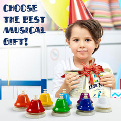 MINIARTIS durable, BPA-free desk bells provide safe, tactile music exploration.