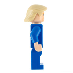 Minifigures.com Donald Trump packaging in Comic Con style for gift-ready display.