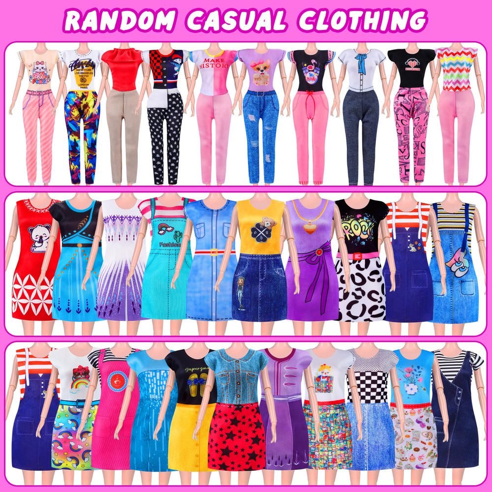MINIFUN accessories and hangers for organized playtime outfits