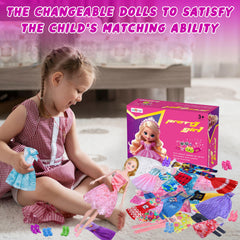 MINIFUN mirror and comb set for grooming and styling fun
