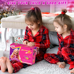 MINIFUN doll shoes and hangers keep outfits organized