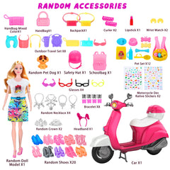 MINIFUN eleven-point-five-inch doll compatibility enables versatile pretend play.