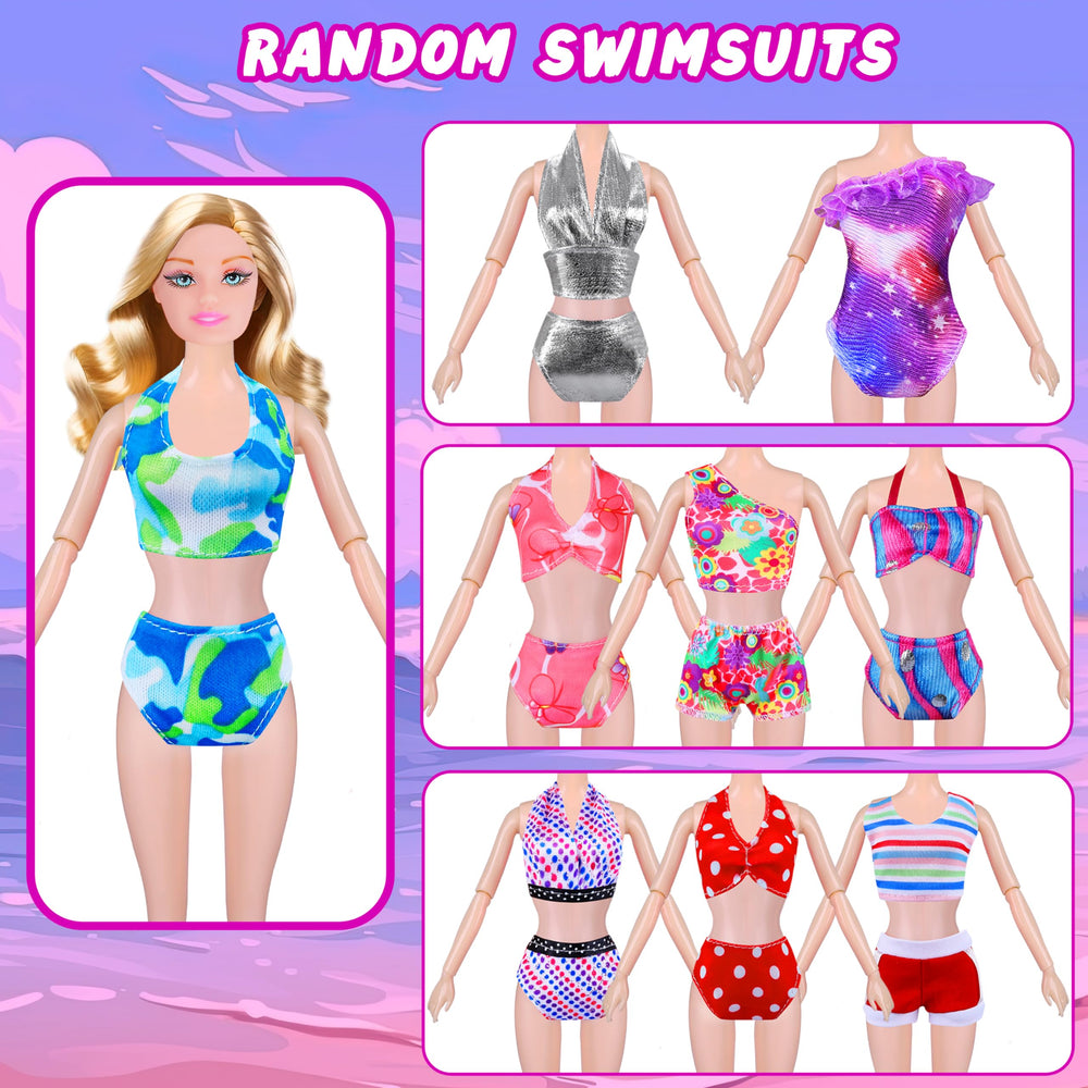 MINIFUN hair accessories for quick styling and character changes
