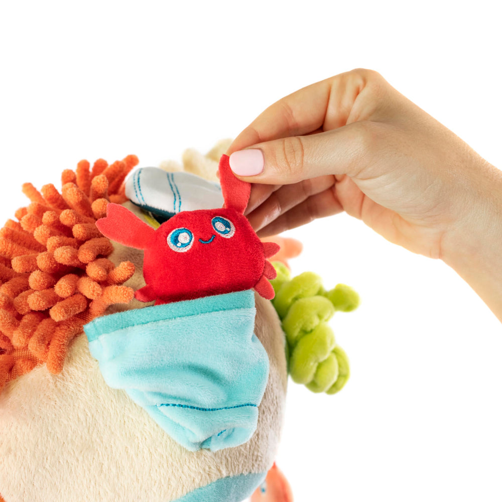 Miniland Sensorial Reef textured sea elements spark tactile exploration.