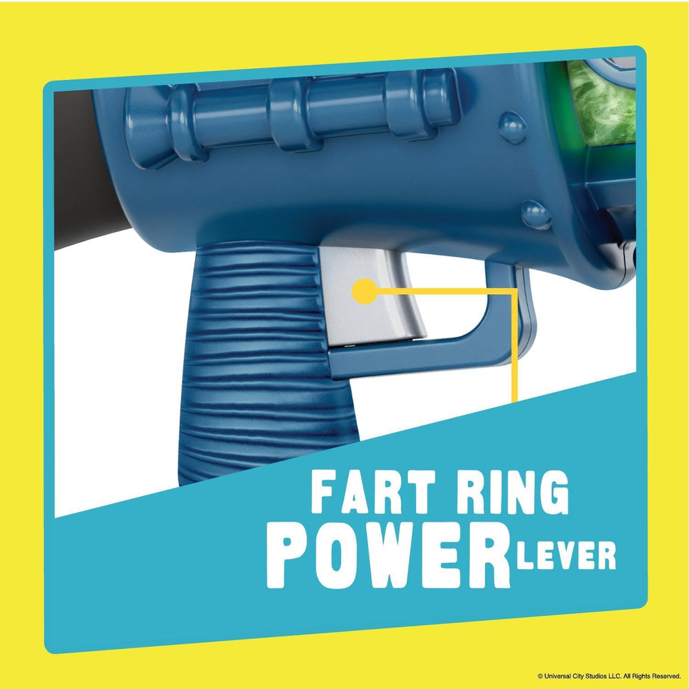 Minions fart ring mid-flight demonstrating visible prank reach up to 6 feet