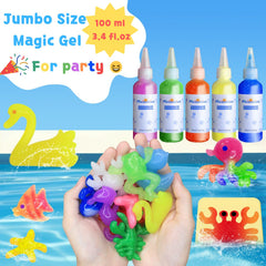 MINISENTIALS Magic Water Elf gels collection with pure and sparkling colors.