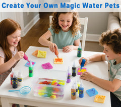 MINISENTIALS Magic Water Elf Kit 10 water pet molds enable diverse squishy creatures