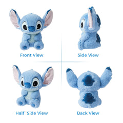MINISO Disney Lilo & Stitch 9-inch cuddle buddy for travel.