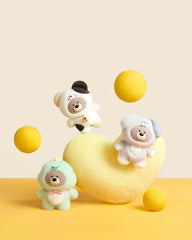 MINISO Gift Bear desk accent adds whimsy to workspace or study area.