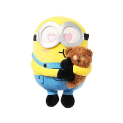 MINISO Minions 8-inch Bob-Tim plush ready for bedtime cuddles.