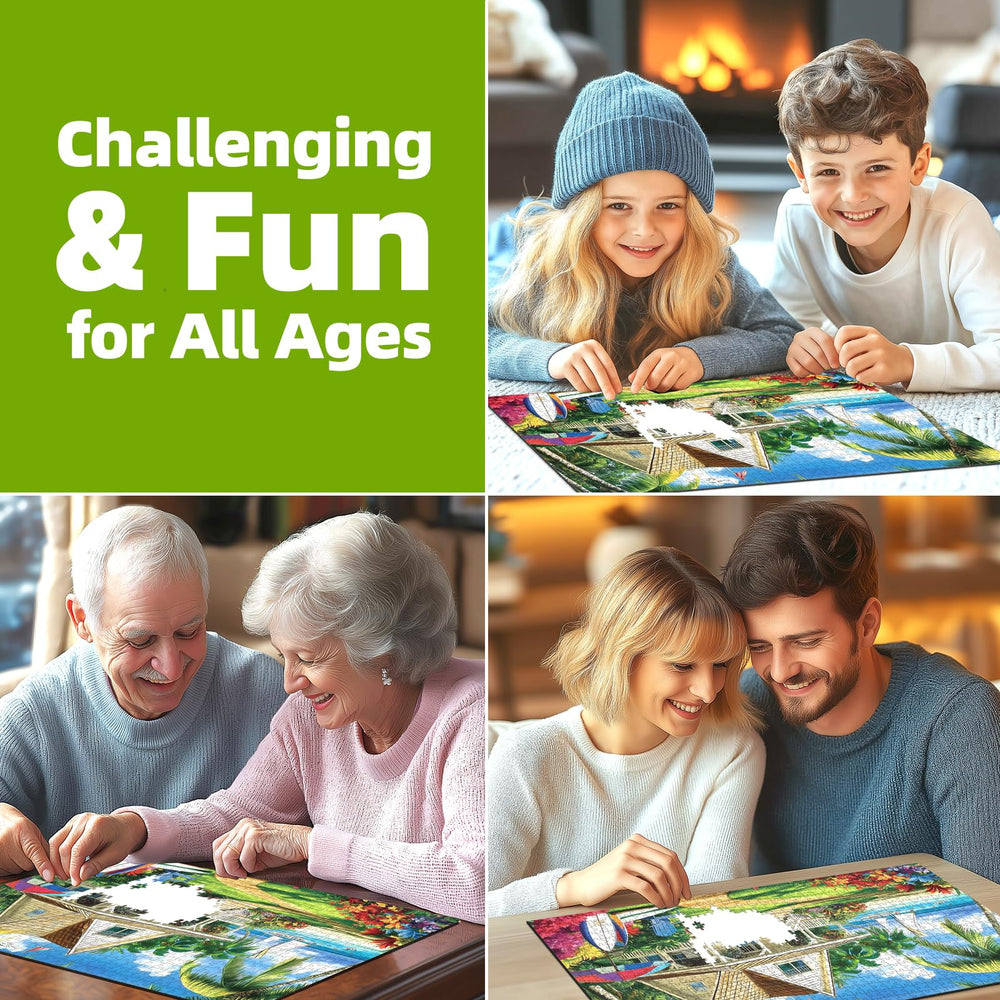 MINIWAN Puzzle pieces close-up highlights precise cuts for smooth assembly