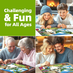 MINIWAN Puzzle pieces close-up highlights precise cuts for smooth assembly