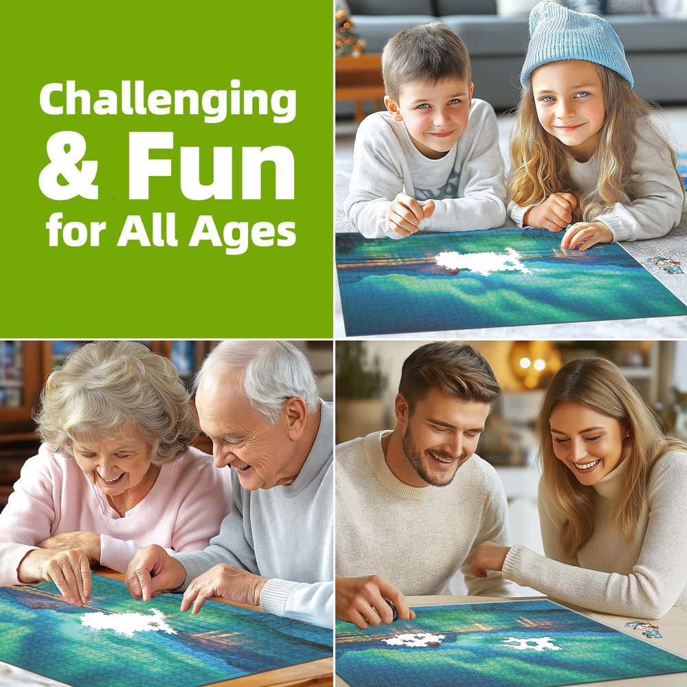 MINIWAN puzzle includes glare-free poster reference during solving sessions.