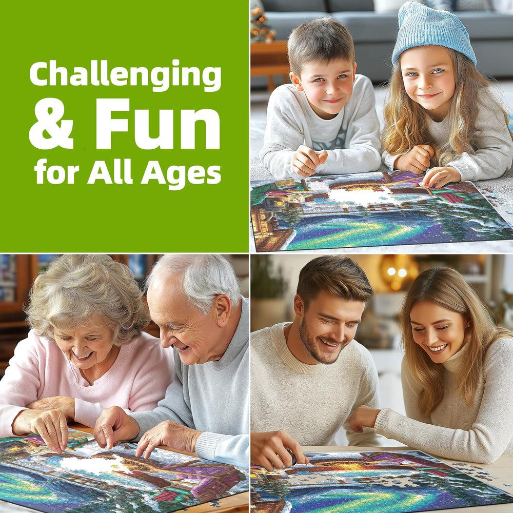 MINIWAN puzzle packaging showcases artwork, ideal for gifting.