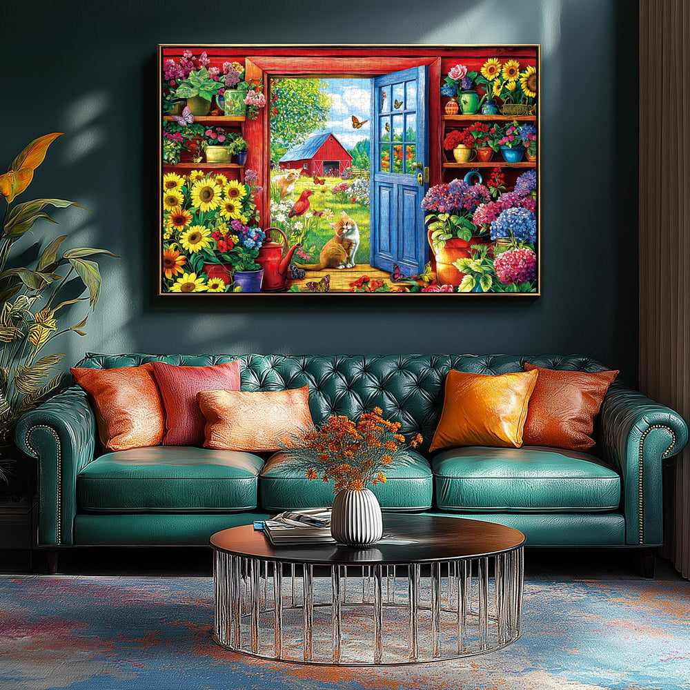 MINIWAN premium cardboard puzzle with tight laser-cut fit for durability