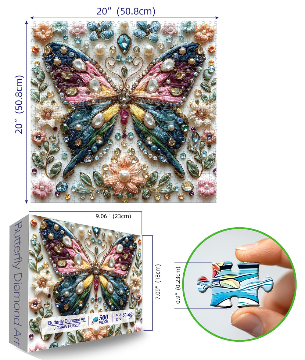 MINIWAN colorful crystal details puzzle highlights vibrant colors for engaging, mood-lifting evenings.