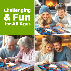 MINIWAN frame-ready puzzle offers a display-ready finale after assembly.