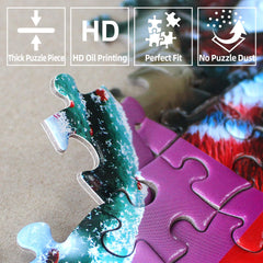 MINIWAN science-fiction landscape puzzle box—premium packaging for gifting and storage.