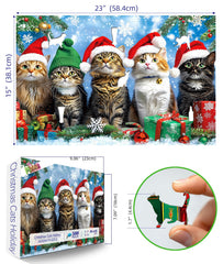 MINIWAN puzzle includes unique shapes like cat, boot, bottle, stocking for added challenge.