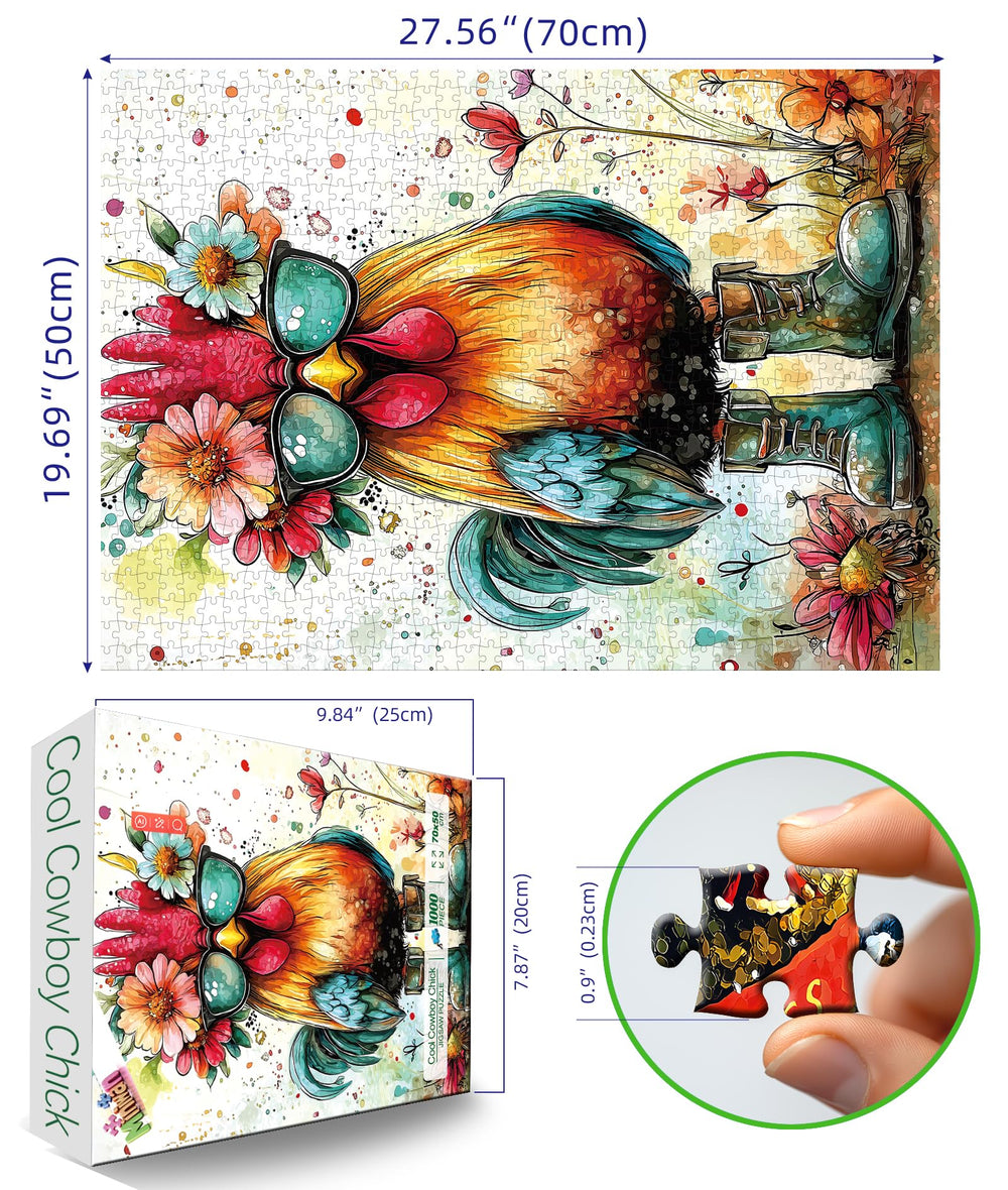 MINIWAN puzzle featuring chic chicks, ideal for family game night