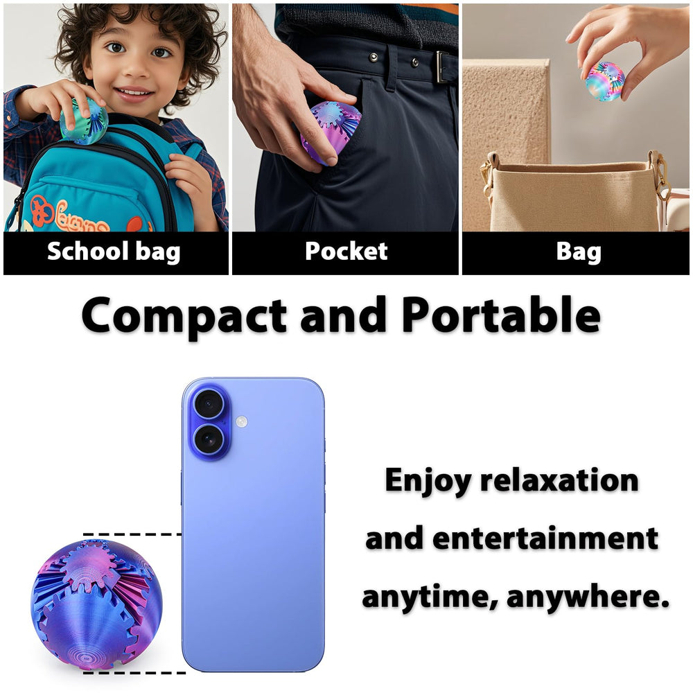 Minleway Desk Toy Pack showcases portable relaxation for work or travel