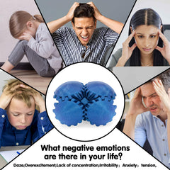 Minleway Gear Ball on a desk for portable focus during meetings