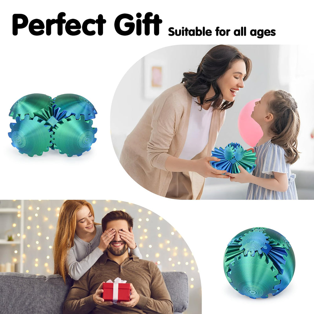 Minleway Gear Ball gift idea for adults and kids who enjoy unique desk toys.