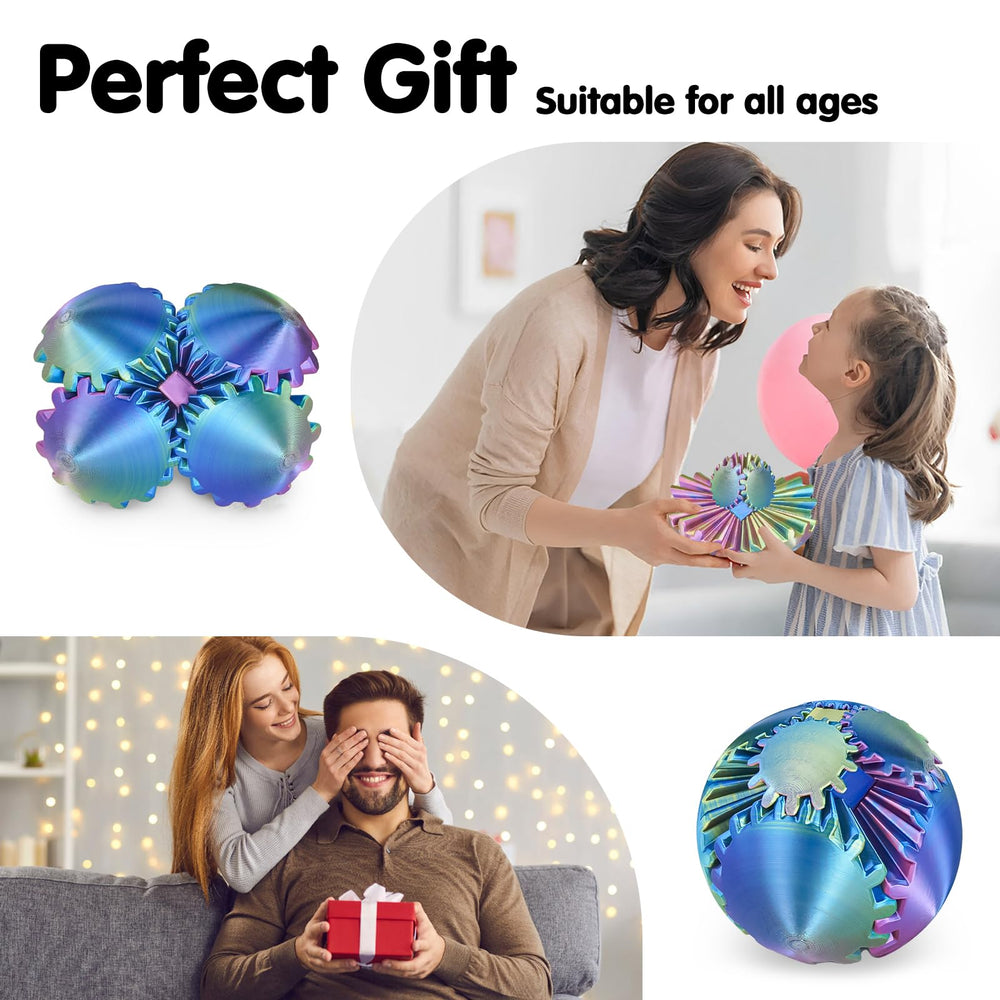 Minleway Gear Ball makes a thoughtful gift for adults and kids.