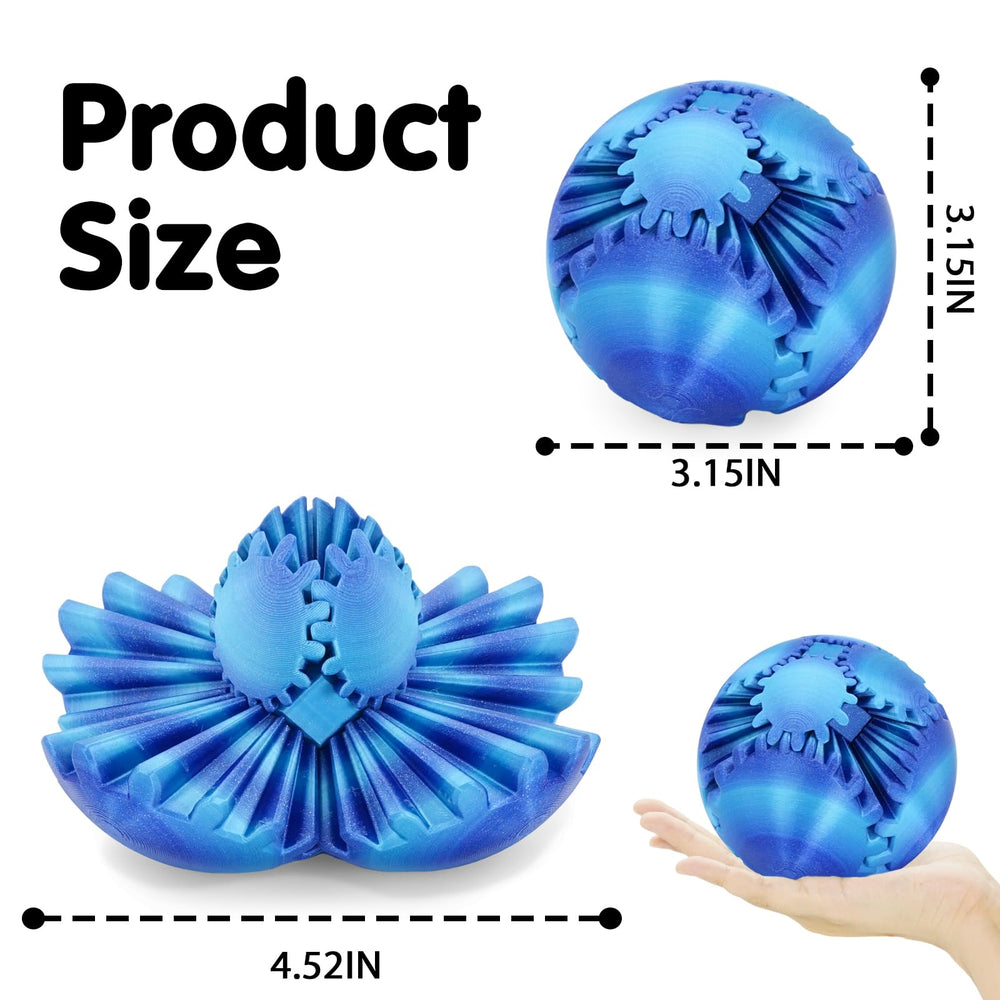 Minleway Gear Ball portable compact size fits bags for on-the-go relaxation.
