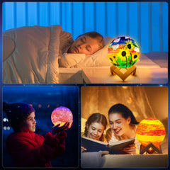 Minleway warm night light creates cozy kids' room atmosphere