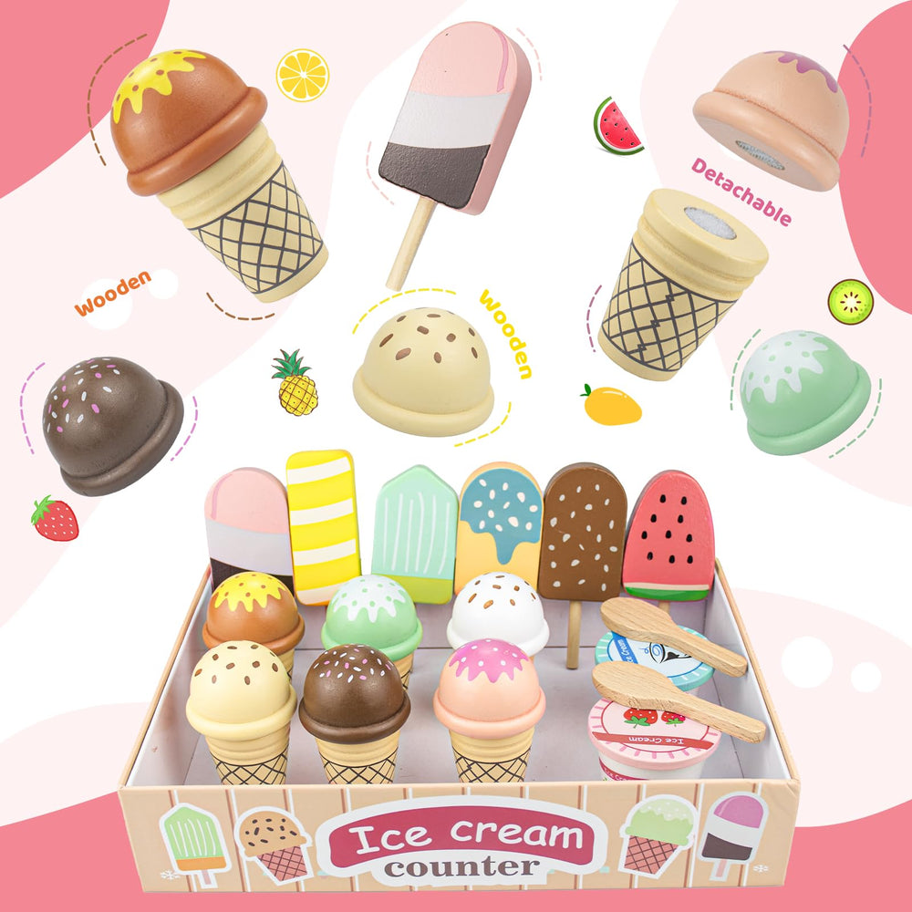 Minnot chocolate cones spark creative order-making and pretend dessert assembly