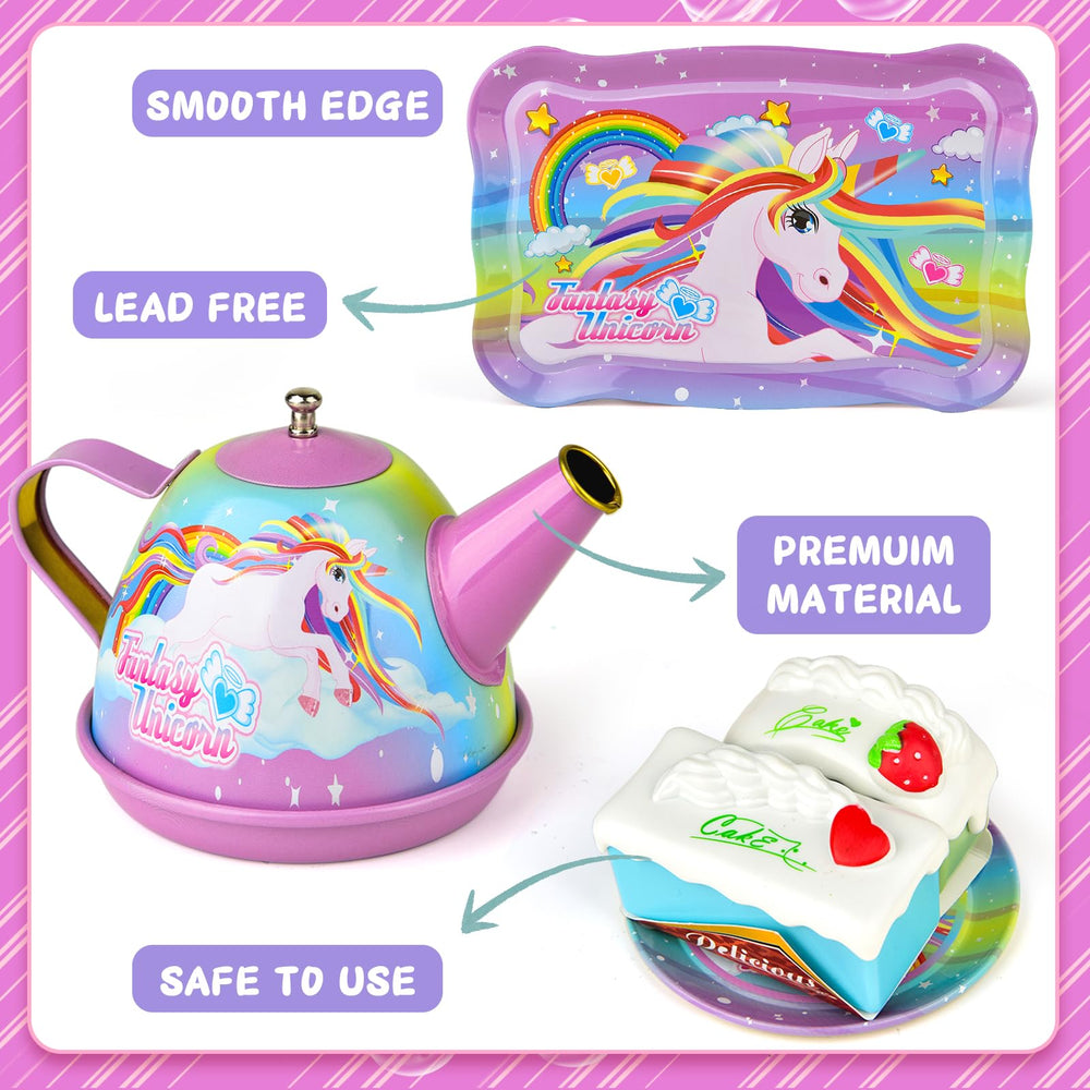 Minnot unicorn pastries with donuts inspiring imaginative baking and role-play