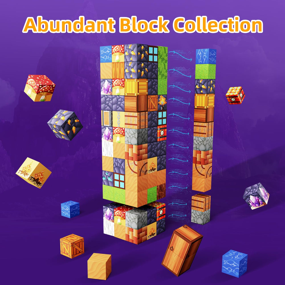 Minoskia blocks offer gentle sensory rustle for hands-on exploration.