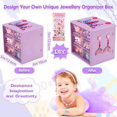 Mioram clip-on earrings provide pain-free dressing moments for young princesses.