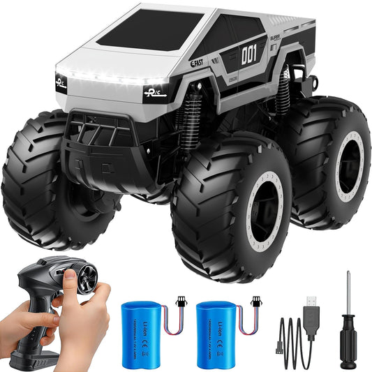 Miortior off-road pickup truck front view displaying rugged ABS build and premium finish.