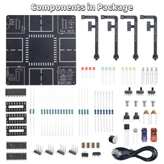MiOYOOW LED traffic light kit side view highlighting compact design