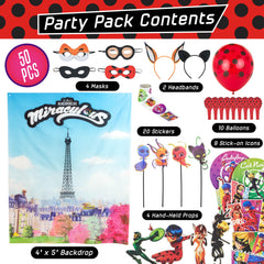 Miraculous Kwamis photo props on sticks for playful posing