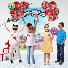 Miraculous Ladybug masks for themed party dress-up
