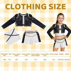 MIRJXB pop singer embroidery shorts designed for active play