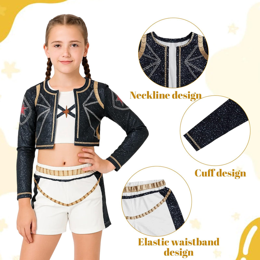 MIRJXB pop singer jacket adds stylish stage coverage