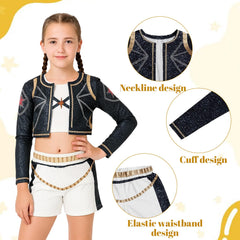 MIRJXB pop singer jacket adds stylish stage coverage