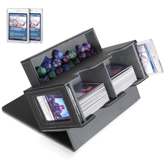 Miroddi MTG Deck Box commander display enables quick card identification during games.