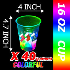 Mishunyus sturdy, leak-resistant plastic cups at holiday gatherings.