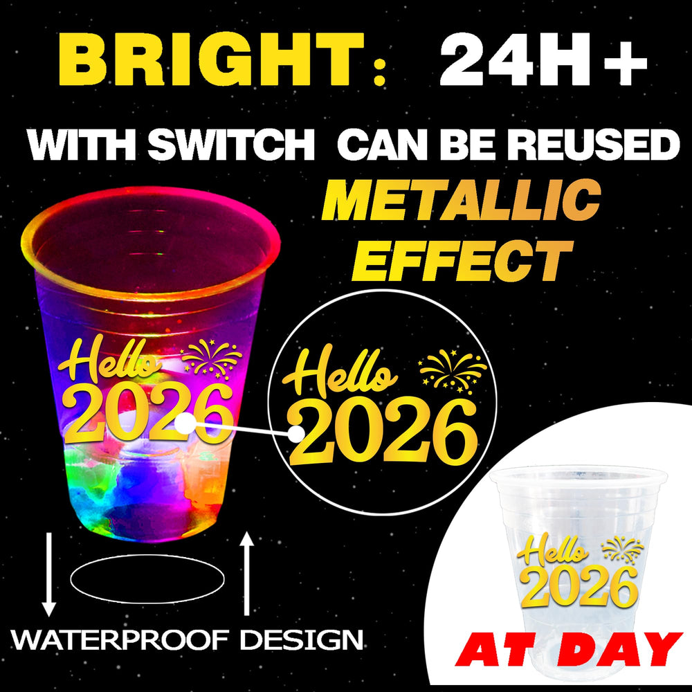 Mishunyus gold-accent cups bring an elegant touch to festive toasts.