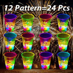 Mishunyus NYE cups designed for indoor and outdoor celebrations.