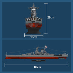 MISINI M7001 Yamato assembled model as a striking centerpiece