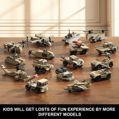 MISTBUY 20 army figures for authentic scene-building and storytelling.