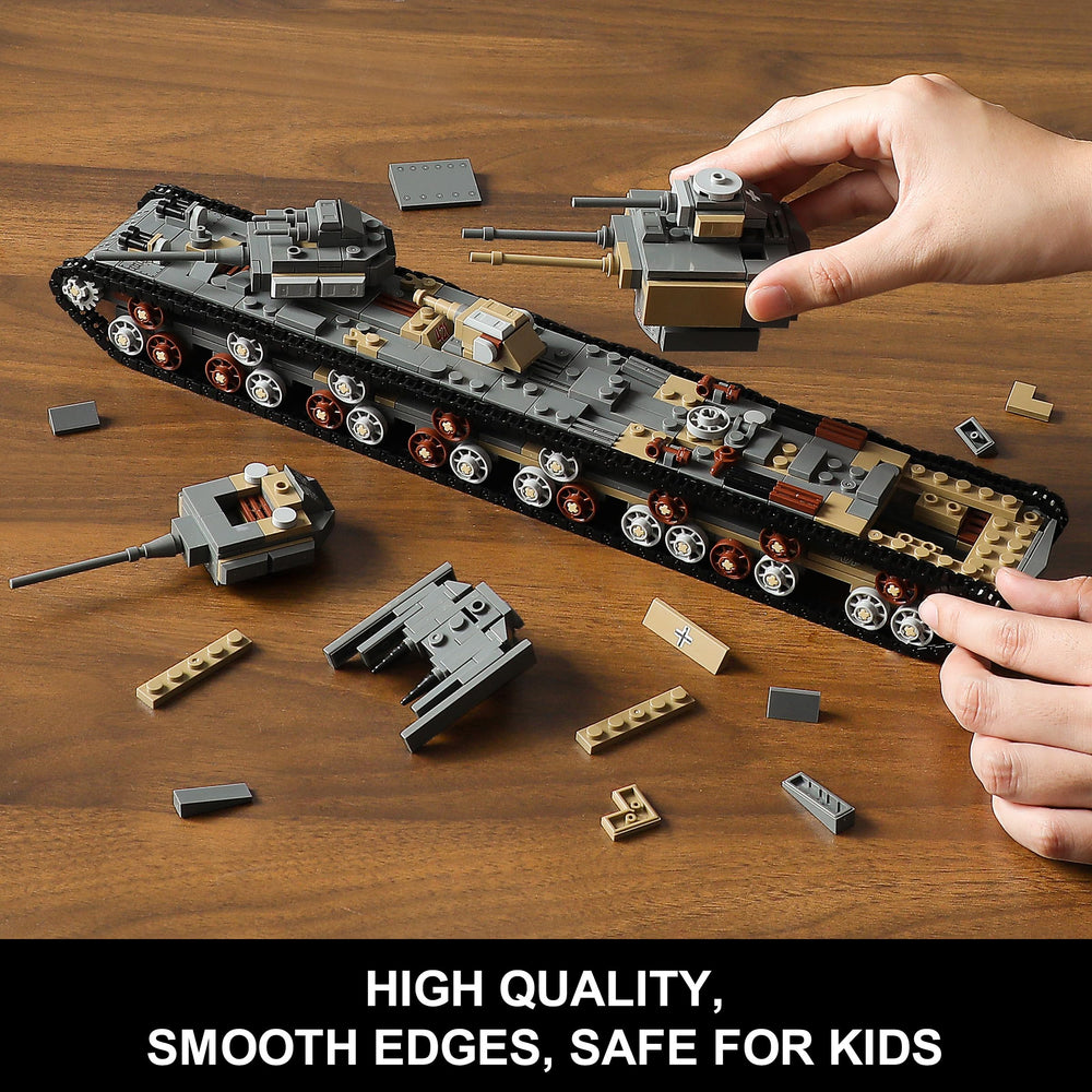 MISTBUY ideal gift for young builders and military history fans.