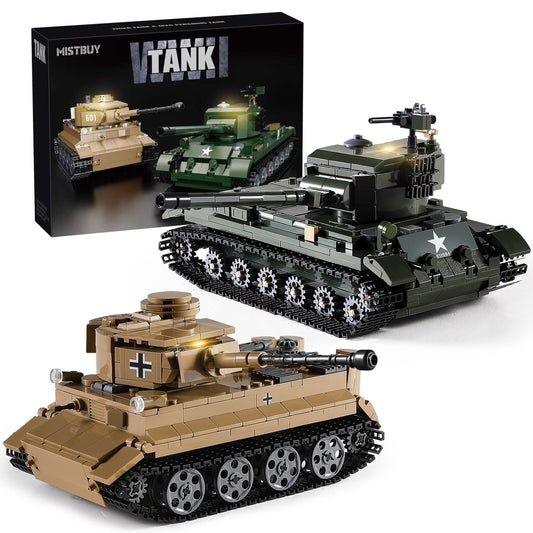 Mistbuy Tiger I tank model front view for striking display.